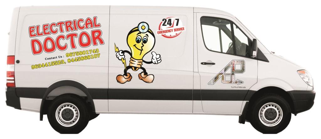 Electrical Doctor emergency service vehicle